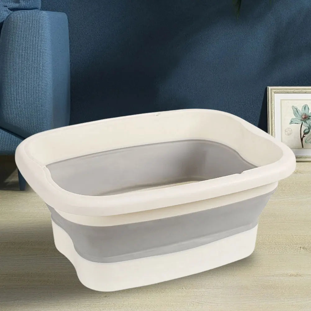 Indulge in Relaxation with Our Portable Footbath Massage Bucket - Effortlessly Store and Enjoy Soothing Foot Soaks for Ultimate Pain Relief