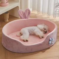Panier Apaisant Premium pour Chien et Chat – Coussin Douillet Amovible