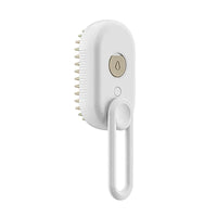 Brosse Vapeur 3-en-1 pour Chien et Chat – Toilettage Rechargeable USB