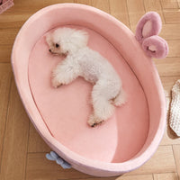 Panier Apaisant Premium pour Chien et Chat – Coussin Douillet Amovible