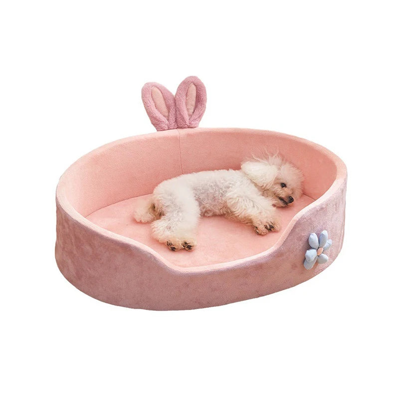 Panier Apaisant Premium pour Chien et Chat – Coussin Douillet Amovible