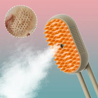 Brosse Vapeur 3-en-1 pour Chien et Chat – Toilettage Rechargeable USB