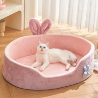 Panier Apaisant Premium pour Chien et Chat – Coussin Douillet Amovible